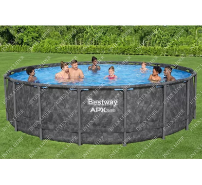 Каркасный круглый бассейн APX-365 Bestway, 610х132см (561KE)