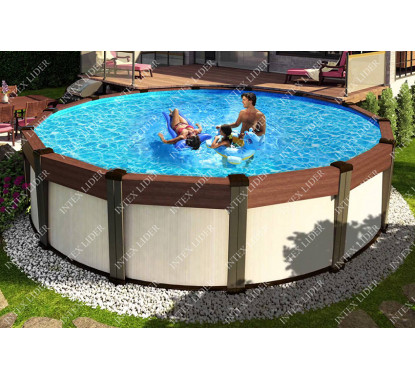 Сборно металлический бассейн  Contempra 4,6х1,35м