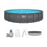 Каркасный круглый бассейн APX-365 Bestway, 671х132см, (561JZ)
